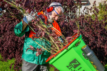 Zipper Maschinen ZI HAEK 4100 Häcksler Schredder Gartenhäcksler Trommelhäcksler