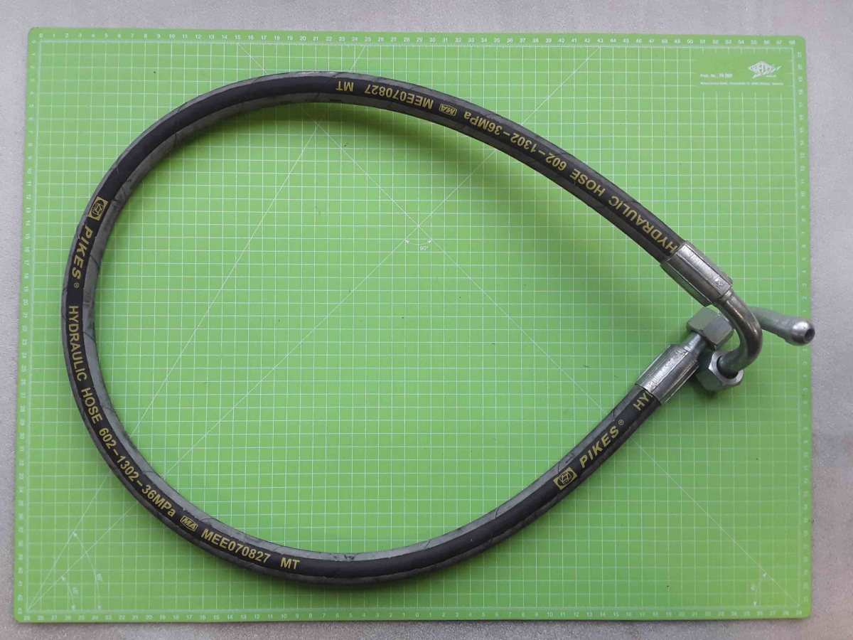 Zipper Maschinen Ersatzteil passend zu ZI-HS25Z Hydraulikschlauch (1300mm)